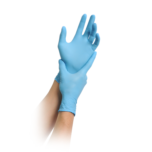 MaiMed Solution PF Nitrilhandschuhe puderfrei 200 Stück – Blau